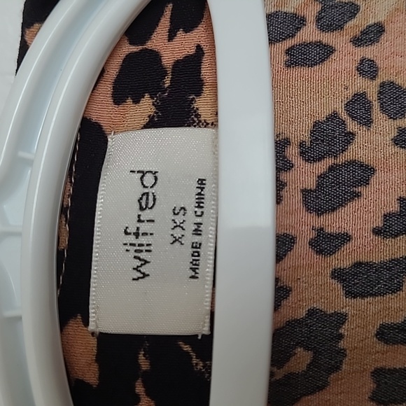 Aritzia Wilfred Leopard Print Midi Dress - Picture 2 of 5